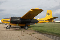 C-FOVC @ CYQF - Air Spray Douglas A-86
