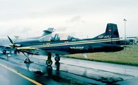 HB-HPJ @ EGLF - Pilatus PC-9(M) at Farnborough International 1998