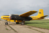 C-GTOX @ CYQF - Air Spray Douglas A-26 - by Andy Graf-VAP