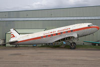 CF-JWP @ CYQF - Gateway Aviation DC-3 - by Andy Graf-VAP