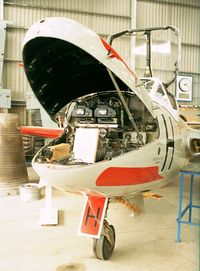 XJ772 - DeHavilland D.H.115 Vampire T11 at the DeHavilland Heritage Centre, London-Colney