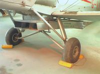 G-ANRX - DeHavilland D.H.82A Tiger Moth converted to crop sprayer at the DeHavilland Heritage Centre, London-Colney