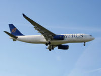 5B-DBS @ EGLL - Cyprus Airways - by Chris Hall