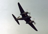 G-ASKH @ EGTC - This Mosquito T.3 was displayed at the 1973 Cranfield Business & Light Aviation Show. - by Peter Nicholson