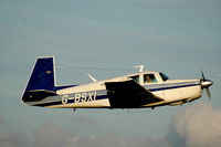 G-BSXI @ EGTH - 4. G-BSXI departing Shuttleworth Collection Evening Air Display Aug 09 - by Eric.Fishwick