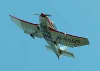 G-EGGS @ EGHL - GLIDER TUG RETURNING FOR ANOTHER PICK UP DURING COMPETITIONS AT LASHAM - by BIKE PILOT