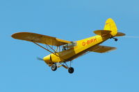 G-BIRH @ EGHL - GLIDER TUG RETURNING FOR ANOTHER PICK UP DURING COMPETITIONS AT LASHAM - by BIKE PILOT