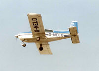 G-MELD @ EGLK - FINALS FOR RWY 25 1991-03. BLACKBUSHE SCHOOL OF FLYING A/C (CABAIR) - by BIKE PILOT