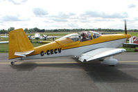 G-CECV @ EGSX - RV-7 at 2009 North Weald RV Fly-in - by Terry Fletcher