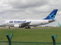 C-GTSW @ EIDW - Air Transat lining up - by Robert Kearney