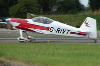 G-RIVT @ EGSX - RV-6 at 2009 North Weald RV Fly-in - by Terry Fletcher