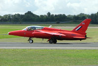 G-TIMM @ EGSX - Folland Gnat at North Weald wears Serial XS111