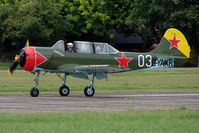 G-YAKR @ EGSX - Yak 52 at North Weald