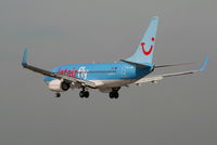 OO-JAR @ EBBR - flight JAF2198 is descending to rwy 25L - by Daniel Vanderauwera