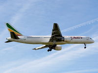 ET-ALZ @ EGLL - Ethiopian Airlines  Boeing 757-231 - by Chris Hall