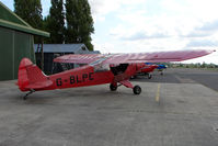 G-BLPE @ EGSX - 1953 Piper PIPER L18C (MODIFIED), AT NORTH WEALD