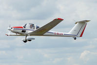 G-BLUV @ EGSX - Based Brob G109B lifts off from North Weald