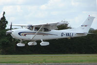 G-VALI @ EGSX - Cessna 182 at North Weald - by Terry Fletcher