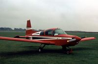 CS-AHJ @ EGTC - AA-5 Traveler at the 1977 Cranfield Business & Light Aviation Show. - by Peter Nicholson