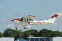 N2647F @ KOSH - Cessna 182J - by Mark Pasqualino