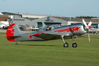G-YAKZ @ EGKA - G-YAKZ at RAFA Battle of Britain Airshow, Shoreham Airport Aug 09 - by Eric.Fishwick