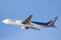 CC-CZZ @ KLAX - LAN Cargo Boeing 767-316ER, CC-CCZ departing 25L KLAX - by Mark Kalfas