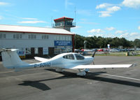 G-SOHO @ EGLK - PARKED IN FRONT OF THE TERMINAL - by BIKE PILOT