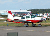 G-RUBB @ EGLK - BRAVO BRAVO TAXYING PAST THE CAFE TOWARDS RWY 25 - by BIKE PILOT