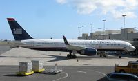 N909AW @ PHNL - US Airways Boeing 757-200 - by Kreg Anderson