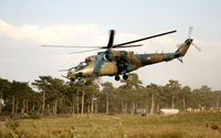 580 - Veszprém-Ujmajor temporary army helicopter base. Marksmanship practice, let's go onto the station, Pápa (LHPA) base onto an airport. - by Attila Groszvald-Groszi