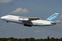 UR-82027 @ EDDH - heavy takeoff - by Gerhard Vysocan