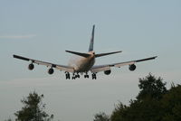 HZ-AIU @ EBBR - several seconds before landing on rwy 25R - by Daniel Vanderauwera