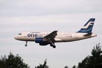 OH-LVF @ EBBR - Flight AY811 is descending to rwy 20 - by Daniel Vanderauwera
