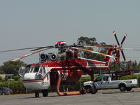 N792HT @ POC - Preparing the ship to assist with Azusa Fire - by Helicopterfriend