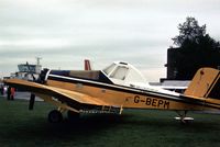 G-BEPM @ EGTC - Thrush Commander 800 of Aero Cropcare at the 1977 Cranfield Business & Light Aviation Show. - by Peter Nicholson