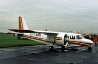 G-FANS @ EGTC - Dowty-Rotol's demonstrator on display at the 1977 Cranfield Business & Light Aviation Show. - by Peter Nicholson