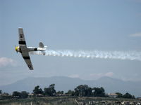 N1038A @ CMA - 1944 North American SNJ-5 'War Dog', P&W R-1340 600 Hp, airshow smoke pass - by Doug Robertson