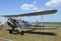 D-ENAY @ EDKB - Focke-Wulf Fw 44J Stieglitz at the Bonn-Hangelar centennial jubilee airshow