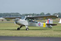 D-ELYD @ EDKB - Taylorcraft Auster Mk5 at the Bonn-Hangelar centennial jubilee airshow - by Ingo Warnecke