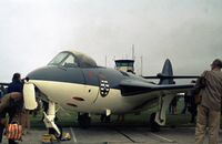 WF225 @ EGDR - Sea Hawk F.1 on display at the 1974 Culdrose Airshow. - by Peter Nicholson