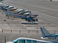 N301HE @ KSMO - N301HE hovering over the helipad - by Torsten Hoff