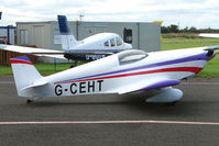 G-CEHT @ EGCB - Rand at Barton - by Terry Fletcher