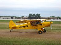 N2421S @ KOSH - Piper PA-18-150 - by Mark Pasqualino