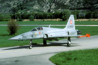 J-3053 @ LSMJ - This Tiger was active during the 1999 Wiederholungskurs at Turtmann.