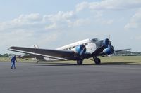 HB-HOY @ EDKB - CASA 352 A-3 (license built Junkers Ju 52/3m) of JuAir at the Bonn-Hangelar centennial jubilee airshow - by Ingo Warnecke