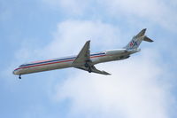 N463AA @ KORD - American Airlines McDonnell Douglas DC-9-82(MD-82), N463AA on approach RWY 4R KORD - by Mark Kalfas