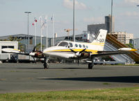 F-GNZK @ LFBH - Engine ground test after maintenance... - by Shunn311