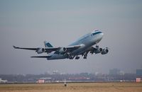 B-HOO @ EHAM - Boeing 747-467 Cathay Pacific - by Jan Lefers