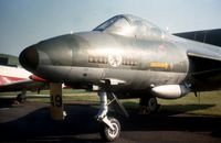 XF516 @ GAYDON - Hunter F.6 of 234 Squadron on display at the 1969 Battle of Britain Airshow at RAF Gaydon. - by Peter Nicholson