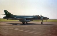 XG274 @ GAYDON - Hunter F.6 of 4 Flying Training School on display at the 1969 Battle of Britain Airshow at RAF Gaydon. - by Peter Nicholson